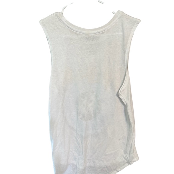 Def Leppard White and Blue Graphic Tank Top Medium - Picture 2 of 3